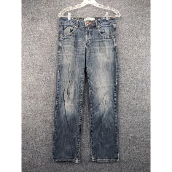 Lee Modern Series Straight Fit Straight Leg Jeans Size 30x30 Blue Denim - Picture 2 of 11